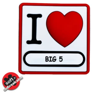 sasgo flexi magnet south africa i love with inlay big five 104998