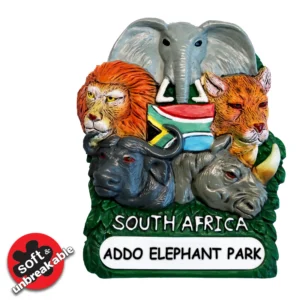 sasgo flexi magnet south africa big 5 with inlay addo elephant park 107351