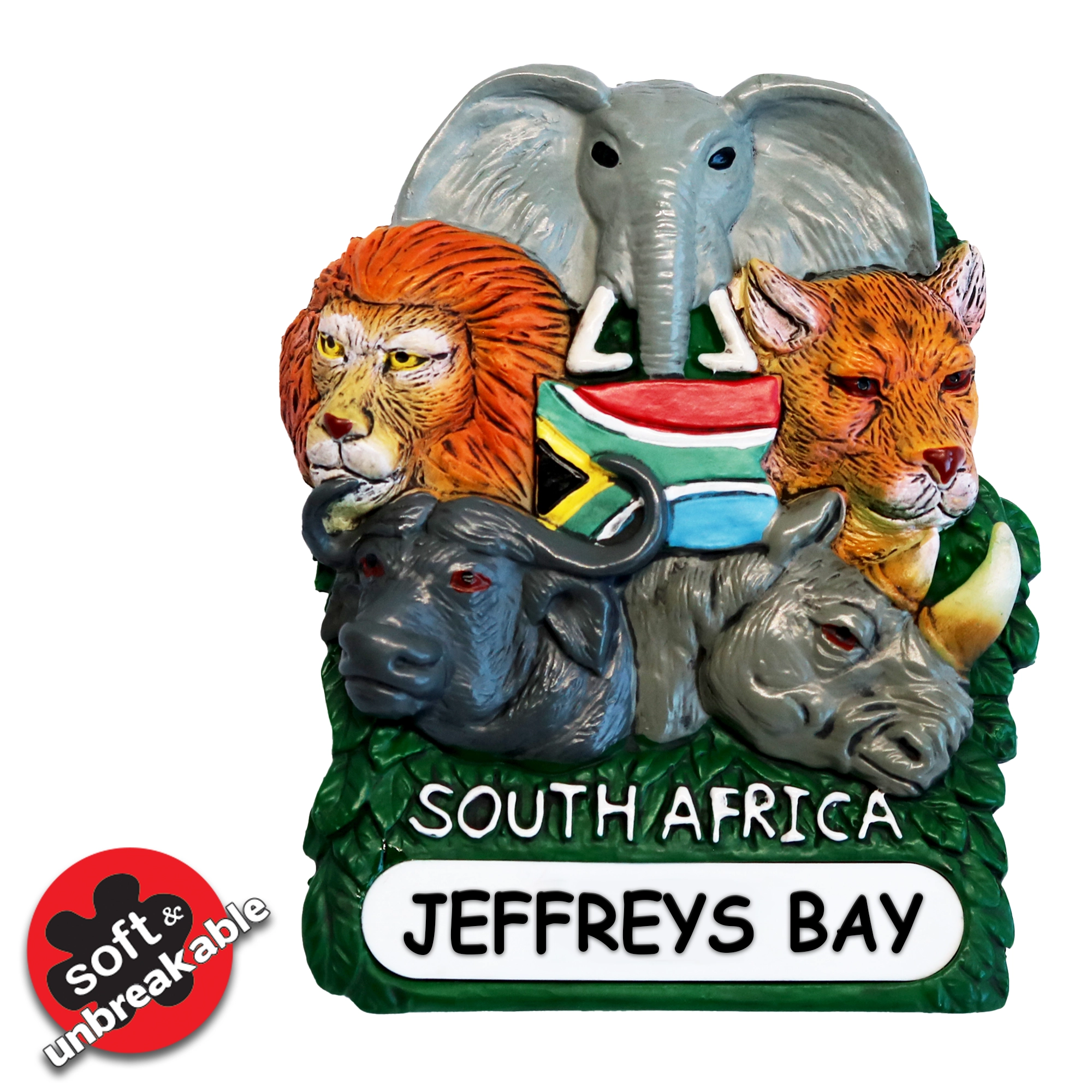 sasgo flexi magnet south africa big 5 with inlay jeffreys bay 107351 sasgo flexi magnet south africa big 5 with inlay jeffreys bay 107351