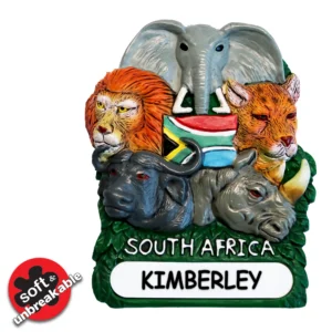 sasgo flexi magnet south africa big 5 with inlay kimberley 107351