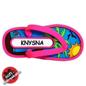 Flexi Magnets with inlay Slip Slop Pink South Africa sasgo flexi magnet south africa slip slop pink with inlay knysna 3 730