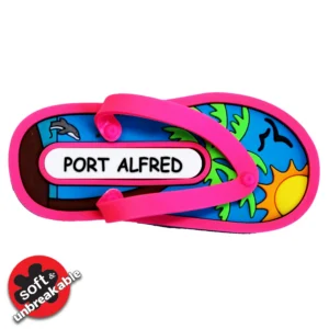 Flexi Magnets with inlay Slip Slop Pink South Africa sasgo flexi magnet south africa slip slop pink with inlay port alfred 3 730