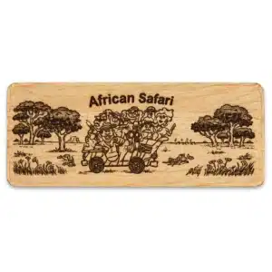 sasgo hand made flat wooden magnets 17002