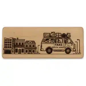 sasgo hand made flat wooden magnets 17003