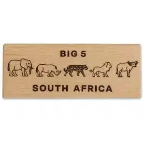 sasgo hand made flat wooden magnets 17009