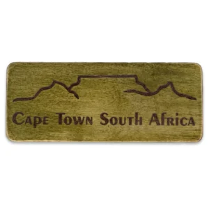 sasgo hand made flat wooden magnets 17010g